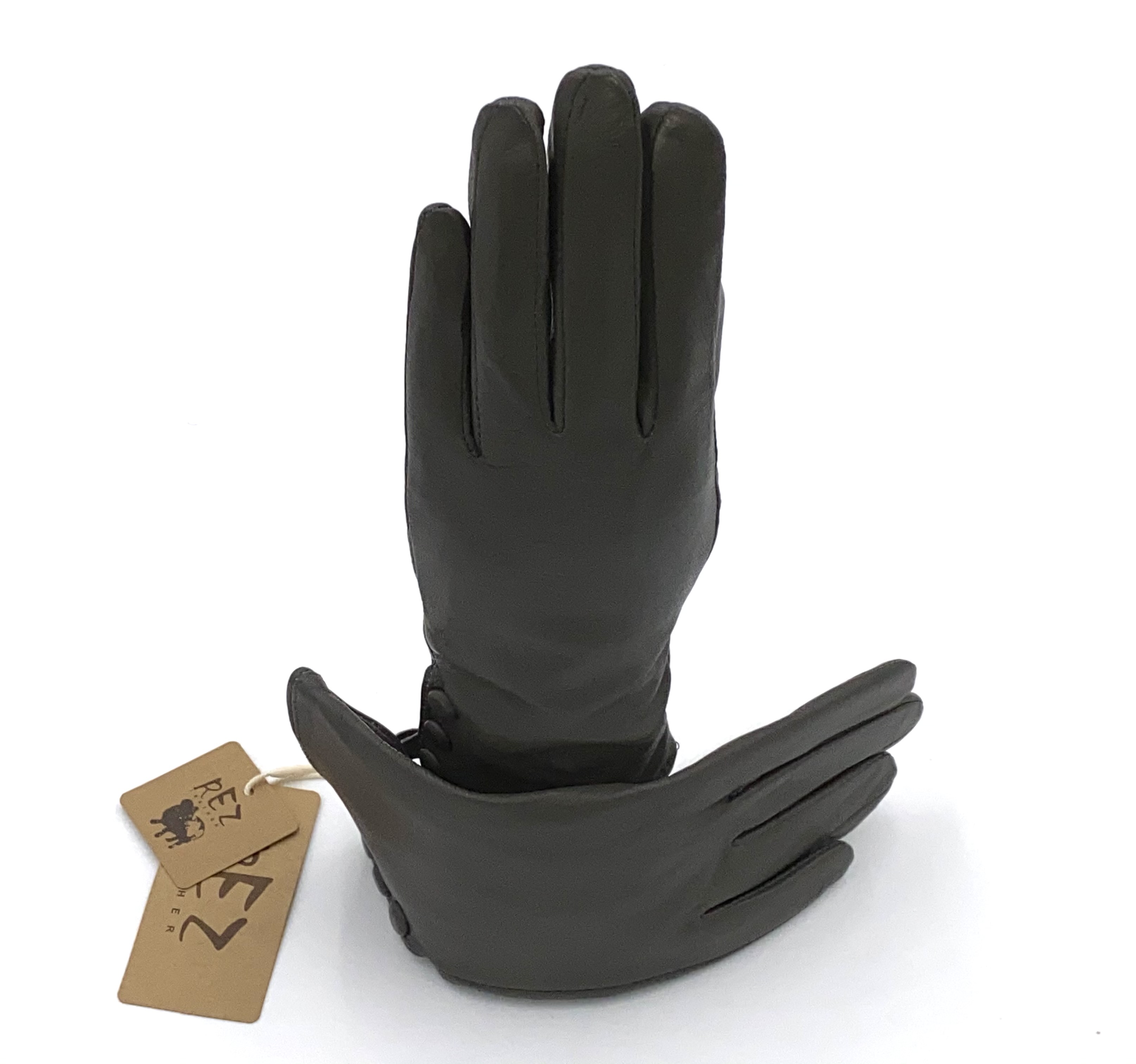 leather gloves