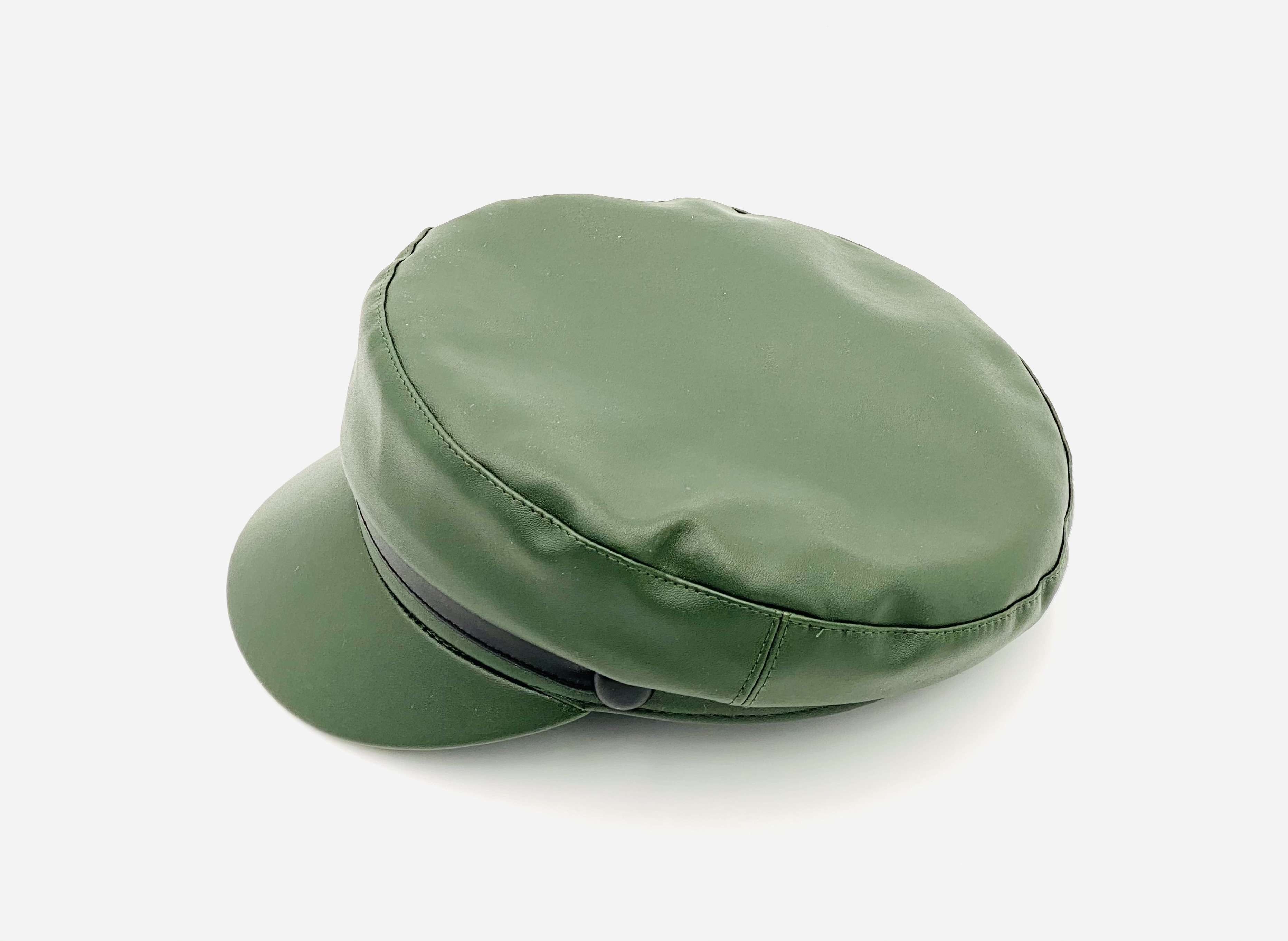 Leder Fiddler Cap