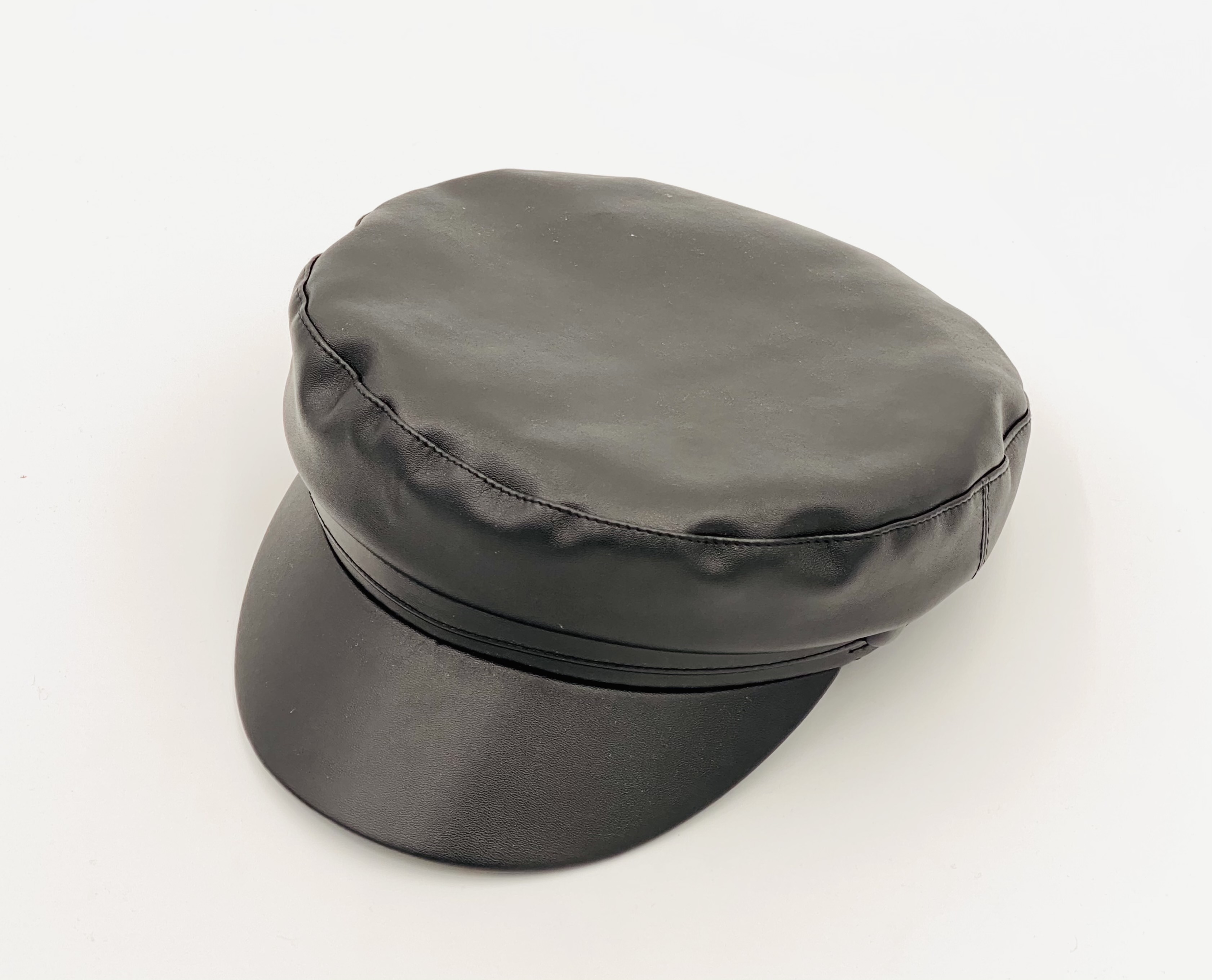 Leder Fiddler Cap