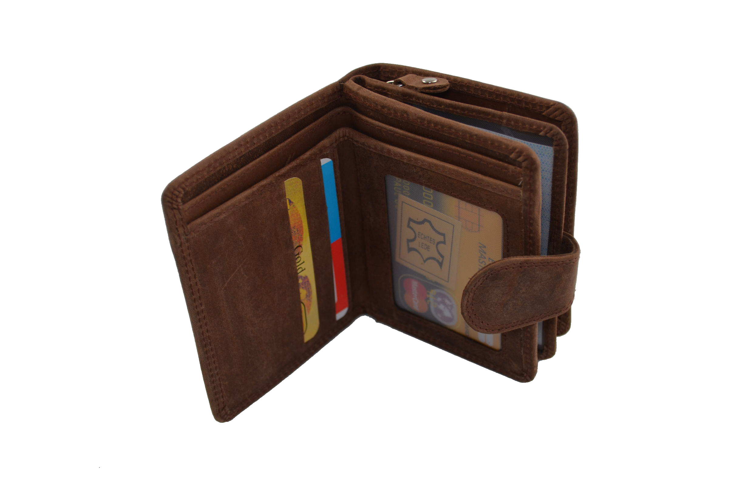 Suede Leather Purse for Women