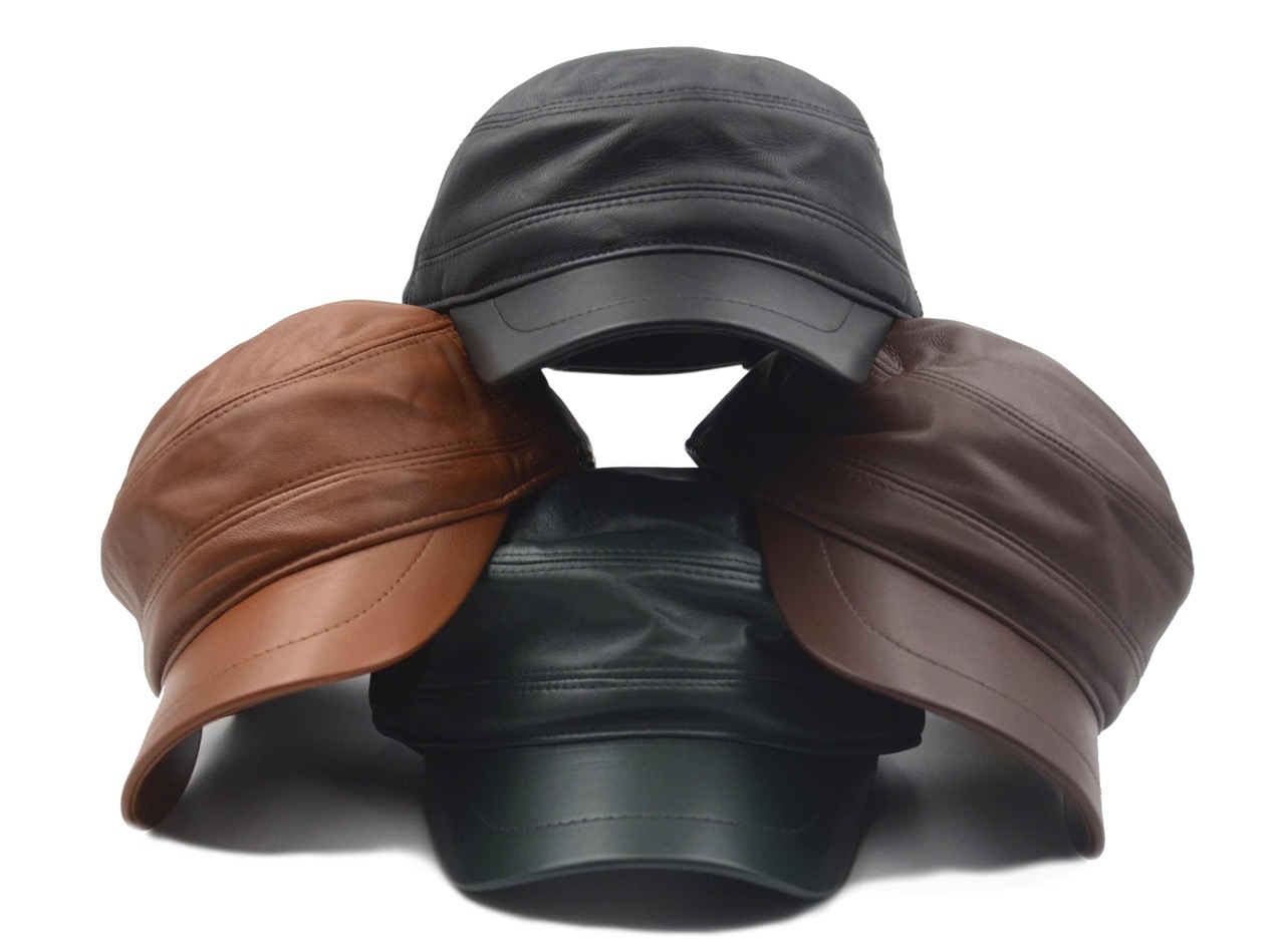 Leder Cap