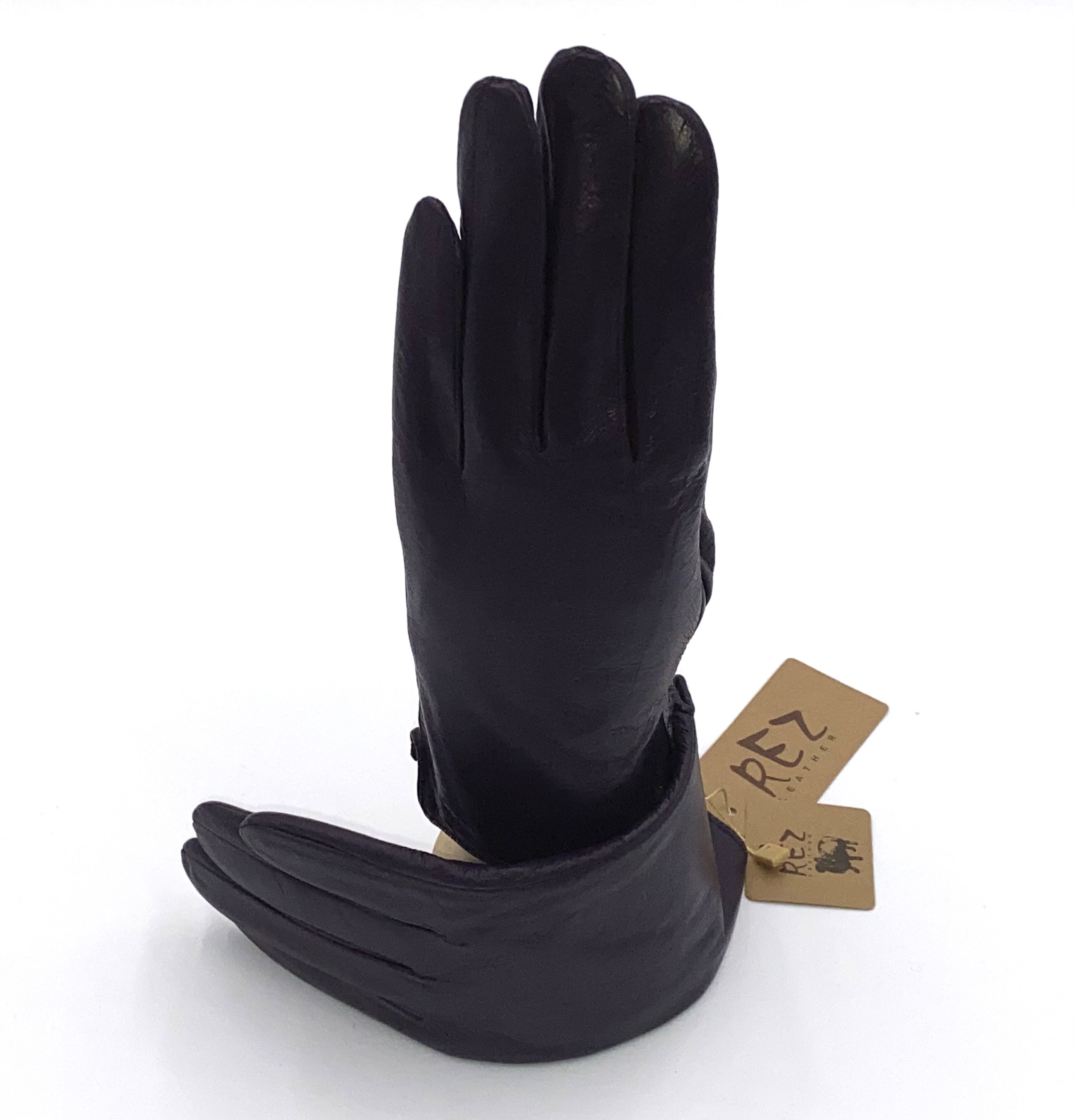 leather gloves