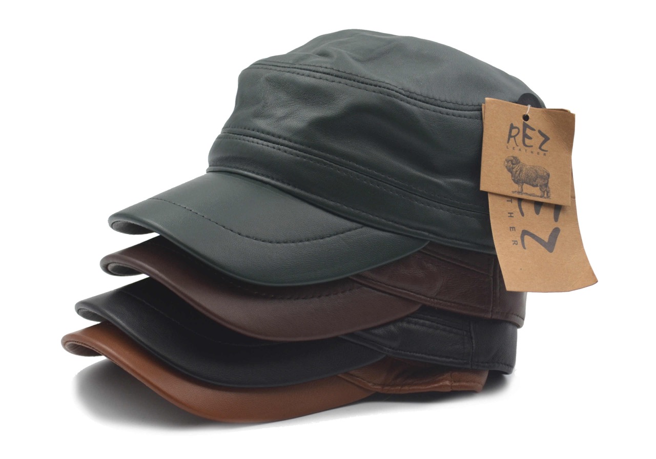 Leder Cap