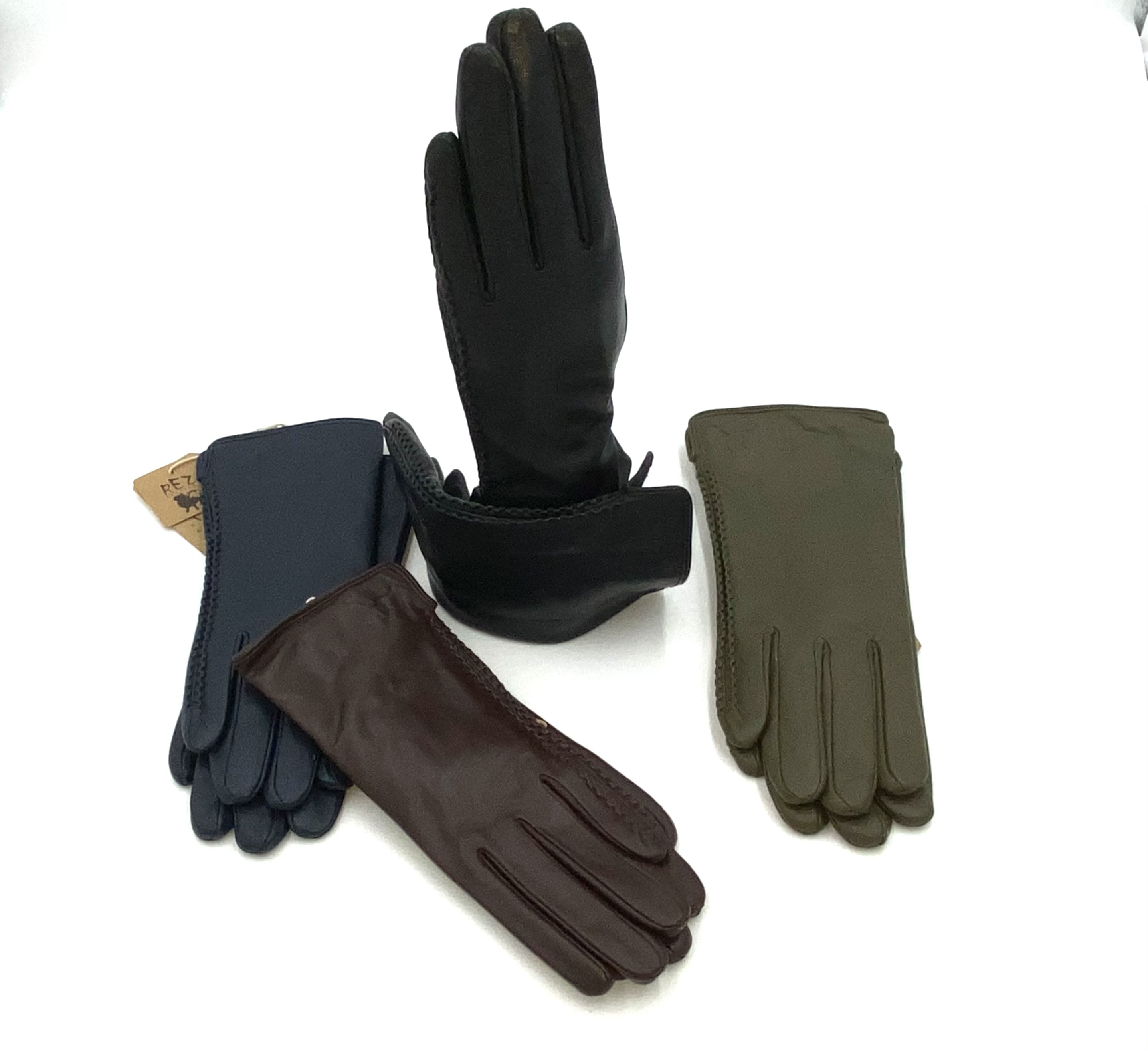 leather gloves